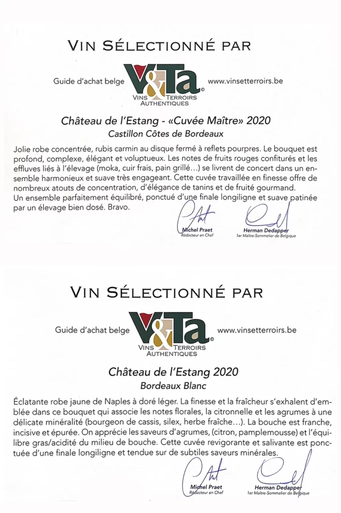 Chateau De Lestang Salle De Mariage Bordeaux Certificat