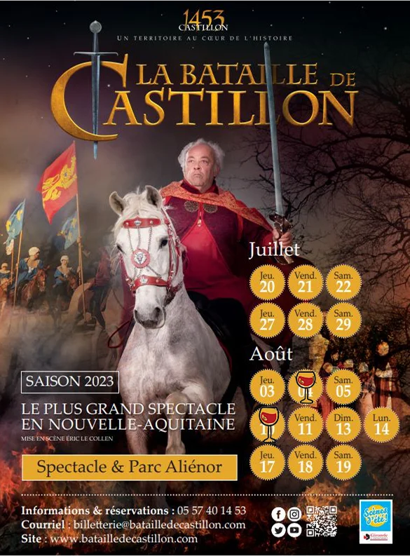 Chateau De Lestang Salle De Mariage Bordeaux La Bataille De Castillon Affiche 2023
